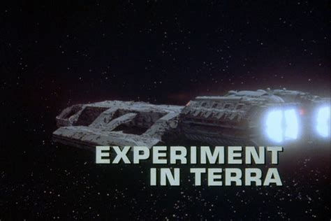 battlestar galactica experiment in terra